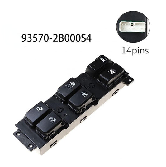 93570-2B000S4 Driver Left Power Window Switch for Hyundai Santa Fe CM 2007-2011