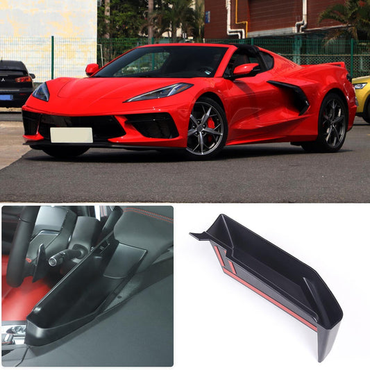 ABS black rear storage box tray decorative storage box suitable for Maverick 2022-2024- v