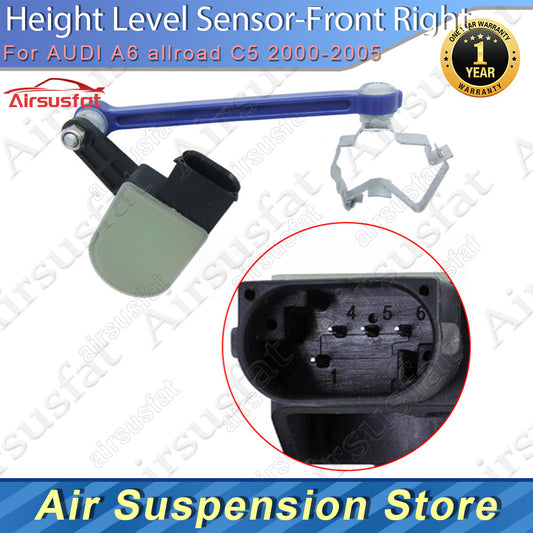Front Right Suspension Height Level Sensor Fit for Audi A6 Allroad C5 2000-2005