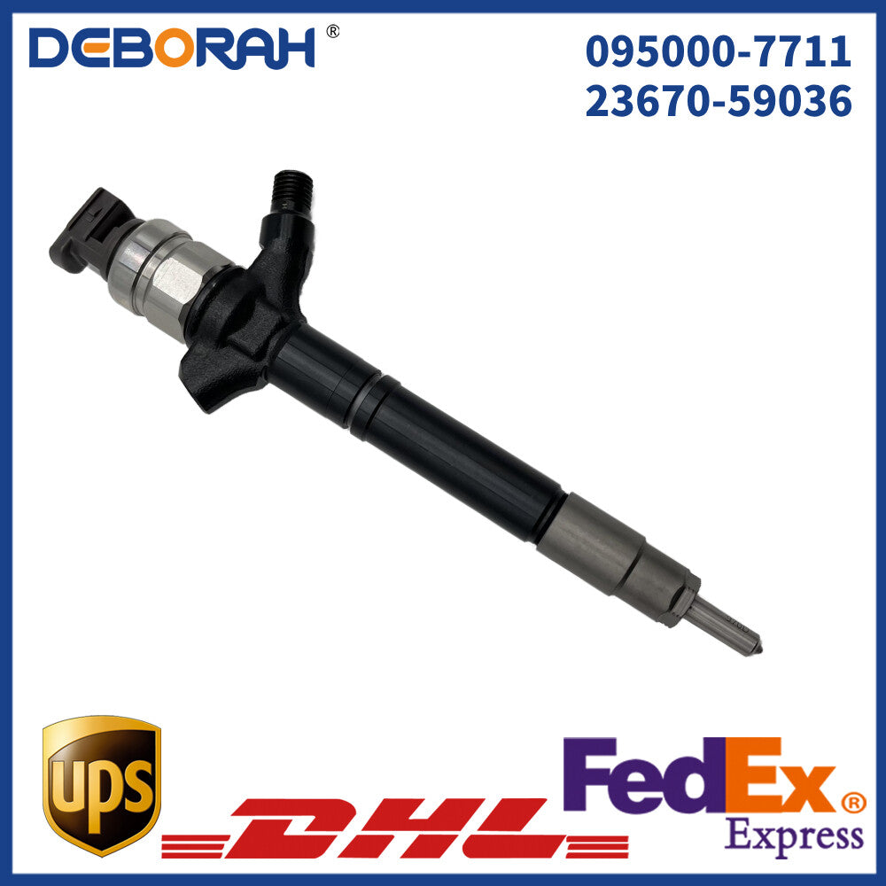Common Rail Diesel Fuel injector 095000-7711 23670-59036 for TOYOTA for Land Cruiser