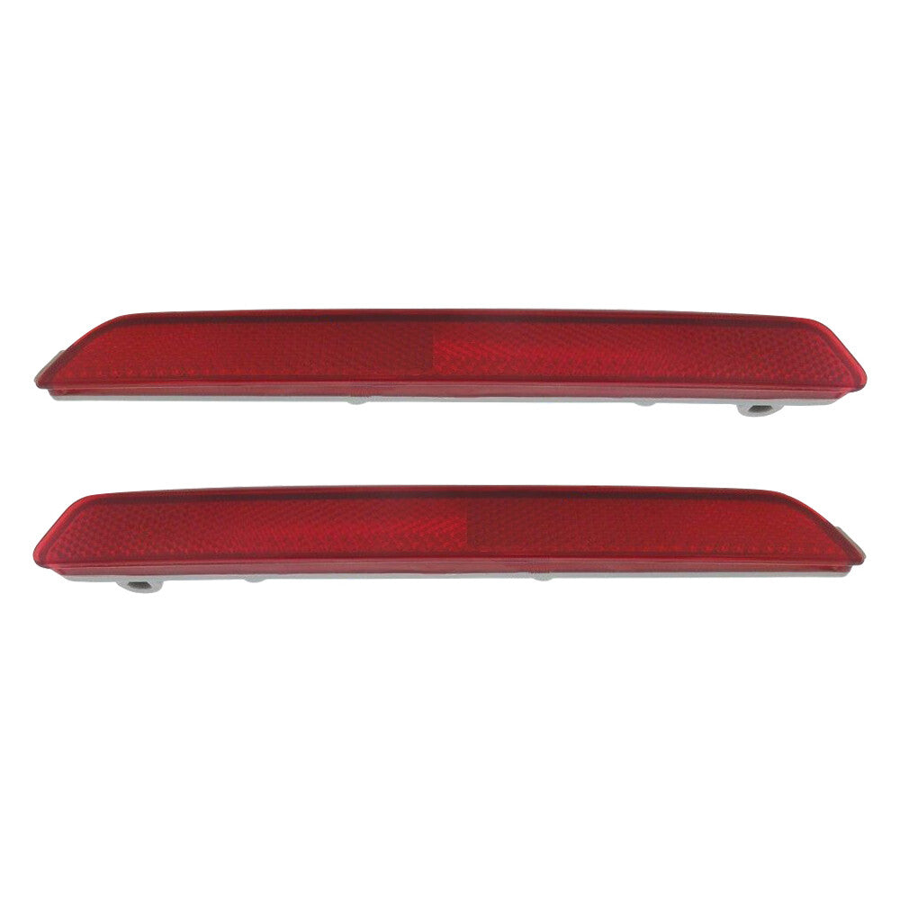 2 Rear Bumper Reflectors Left Right for Mazda 2 Sedan /6 2007-13 /CX-7 2007-09