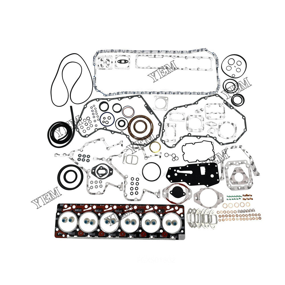 6D102 Overhaul Gasket Kit For Komatsu Diesel Engine For Komatsu Overhual Gasket