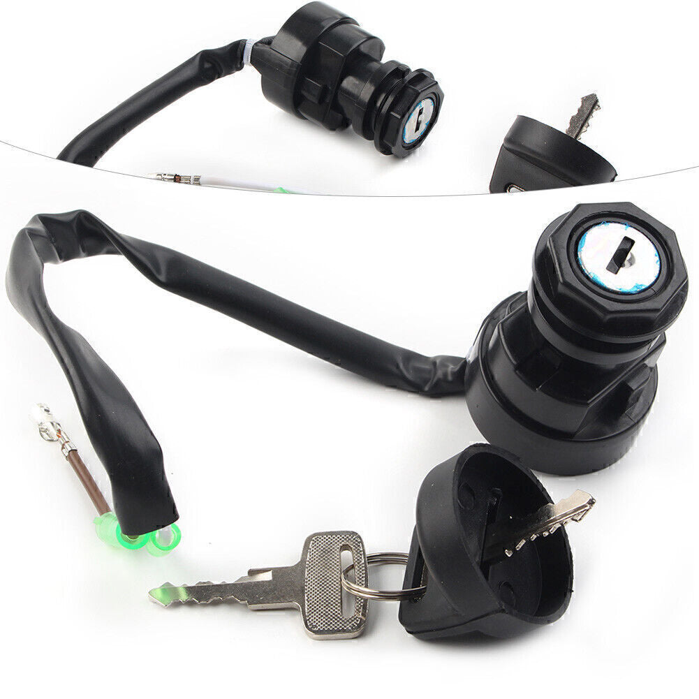 Ignition Key Switch for Kawasaki Bayou 400 KLF400 B1/B2/B3/B4 4X4 1993-1996 ATV Q