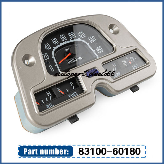 Speedometer instrument cluster suitable for Toyota for Land Cruiser FJ40, FJ45, BJ40 83100-60180 Q