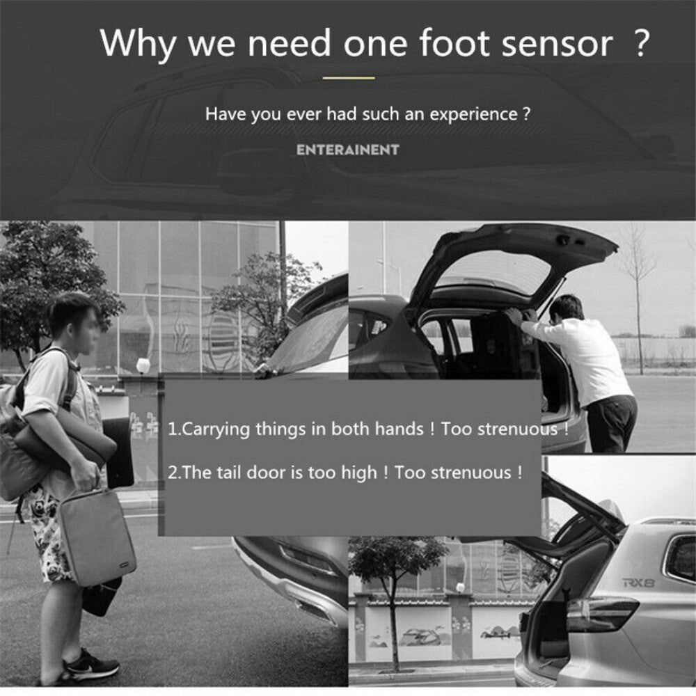 for Smart Trunk Opener Foot Sensor System Hands- Electric Tail Gate Opener Set n