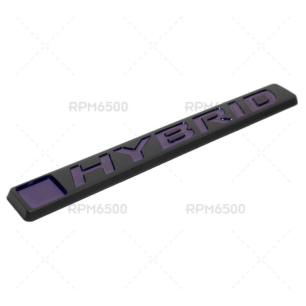 Applicable to for Honda hybrid trunk lid logo badge nameplate badge black sport model