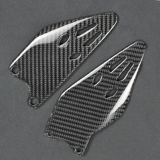 2021-24 for Kawasaki ZX-10RR 100%Carbon Foot Peg Heel Plates Guard