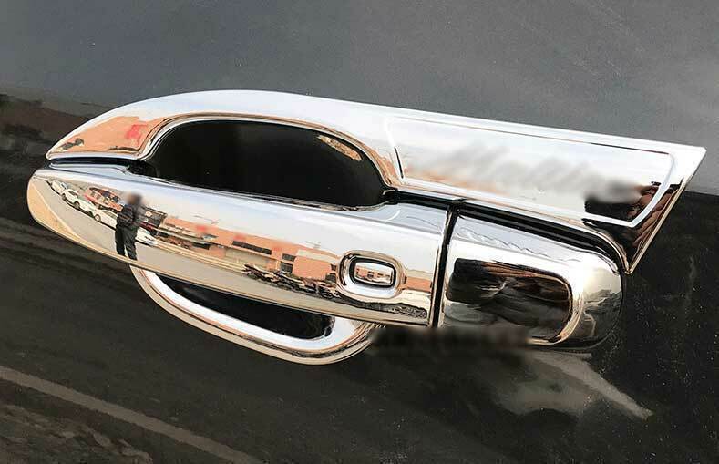 8P for Chevrolet Malibu 2019-24 Chrome ABS Exterior Side Door Handle Cover Trims