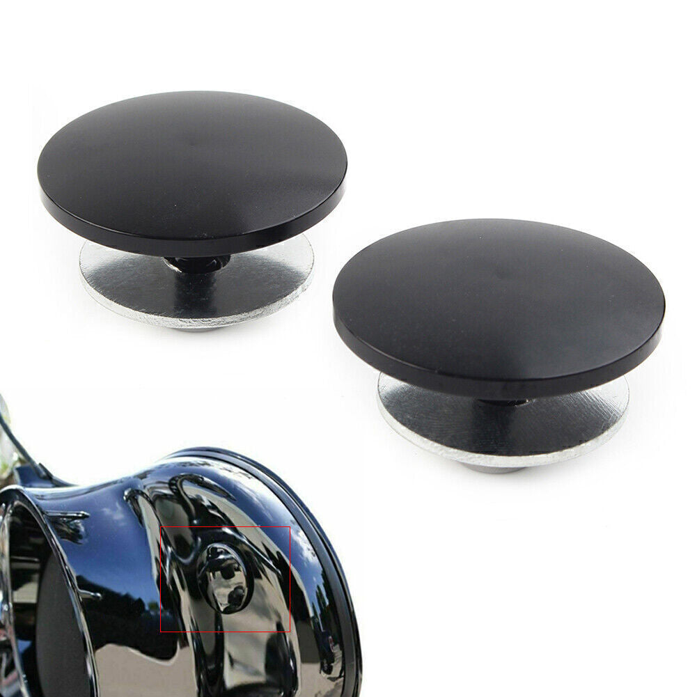 for Harley Street Glide Trike FLHXXX 2x ?Black Inner Fairing Mirror Plugs