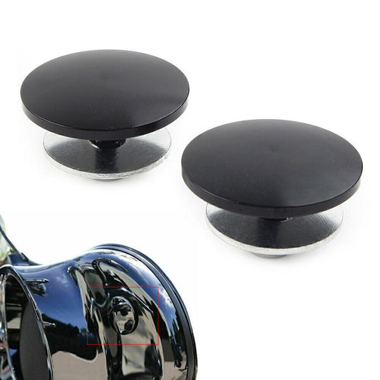 for Harley Street Glide Trike FLHXXX 2x ?Black Inner Fairing Mirror Plugs