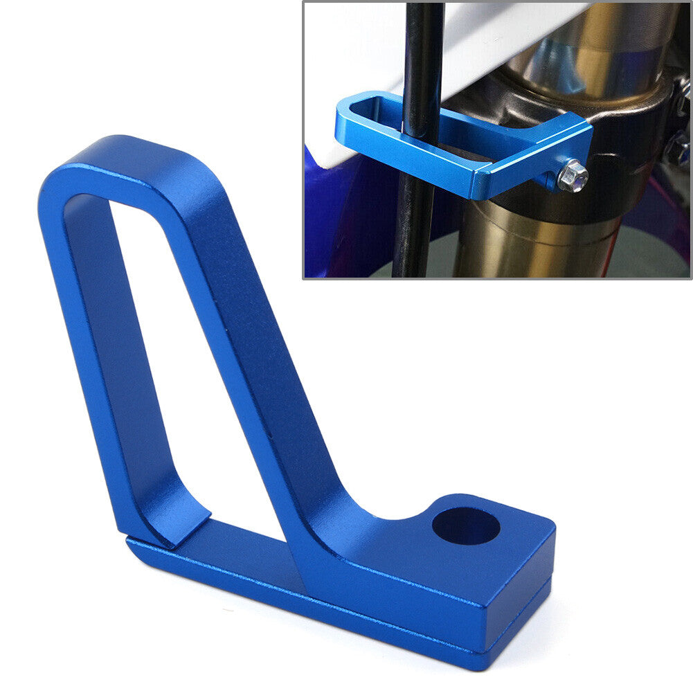 Brake Line Hose Clamp Cable Guide Fit for Yamaha YZ125/250 2004-20 YZ250X 2016 Blue Q
