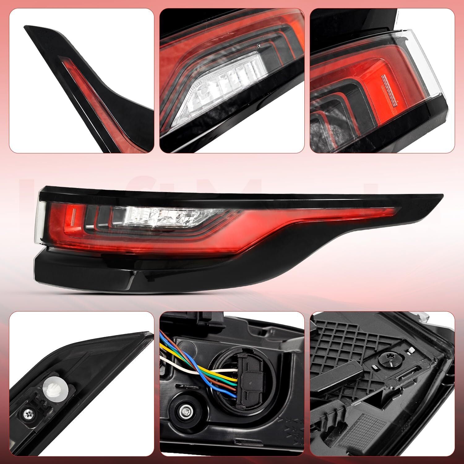 Tail Light Right LED Rear Brake Turn Light Lamp For 2018-2023 for Range Rover Velar n