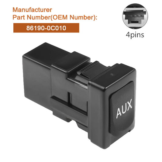 86190-0C010 Adapter for 2006-2008 for Toyota Solara/ for Toyota Aux 861900C010 new