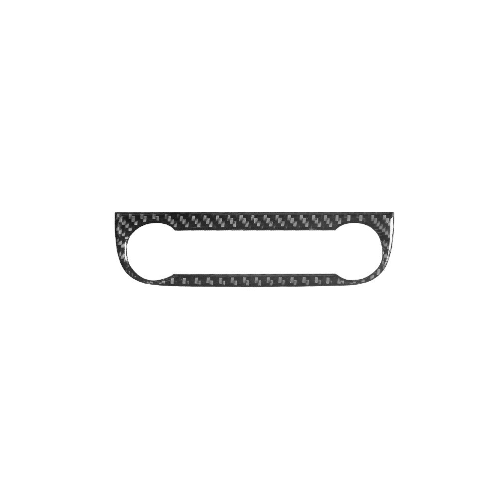 Red Carbon Fiber Console Air Vent Outlet Cover For C Class W204 v
