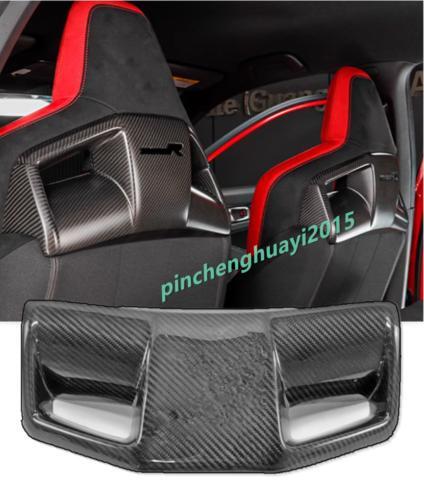 carbon fiber car for seat backrest trim for Honda for Civic FL5 Type-R 2023-2024 (1 piece)