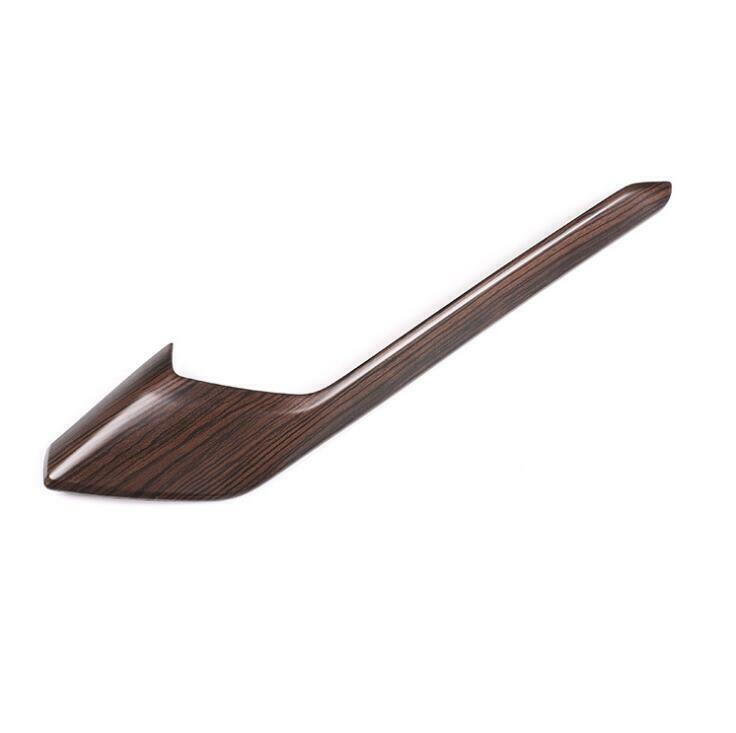 for BMW X3 G01 X4 2018-2021 Pine Wood Grain Console Instrument Strip Trim 1PCS
