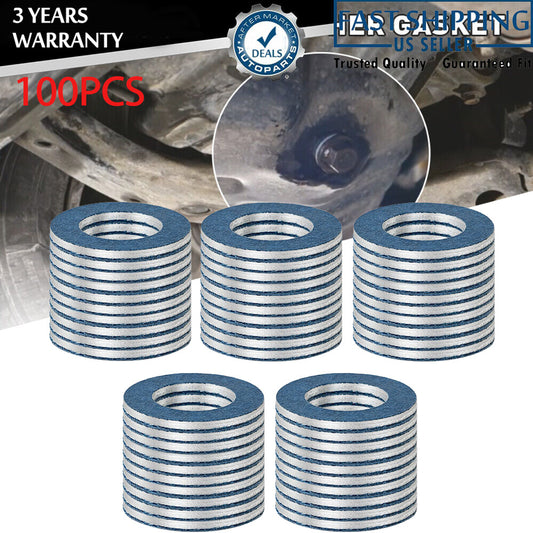 100Pcs for TOYOTA & for LEXUS & for SCION Oil Drain Plug Crush Washer Gasket 90430-12031 Q