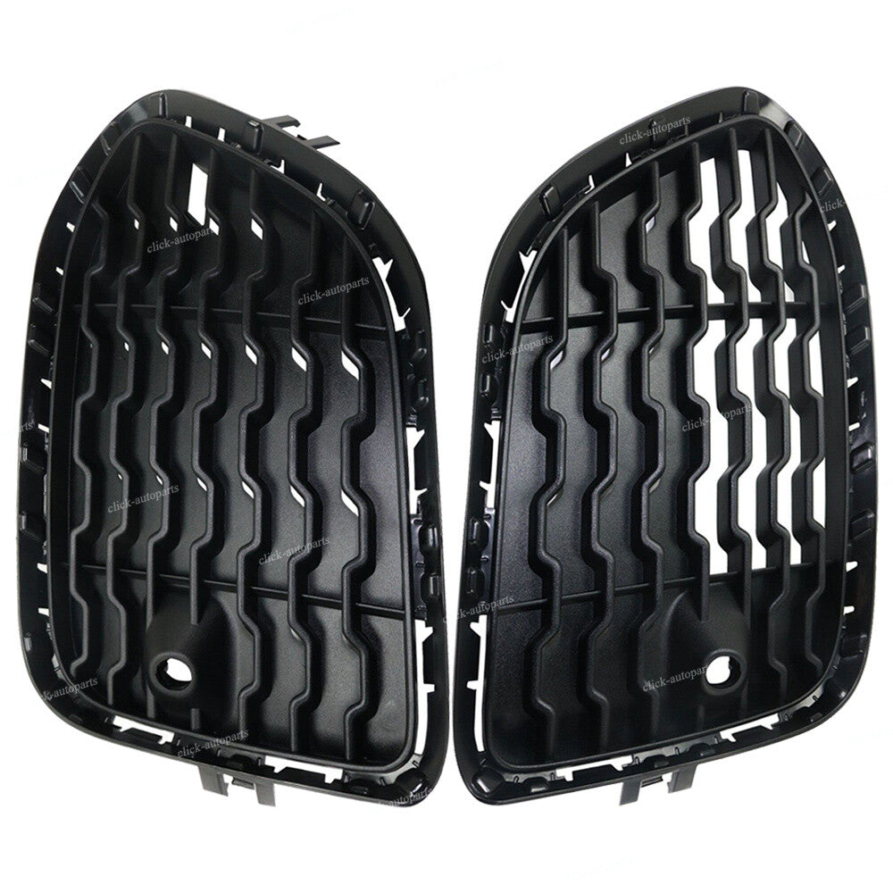 Front LHRH Bumper Fog Light Lamp Frame Grille Cover for BMW 2015-17 X3 15-18 X4