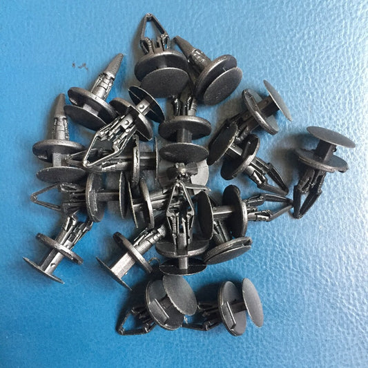 20 For GM 11589290 Cowl Grille Bumper Fascia Push-Type Retainer Clips Hold Rivet