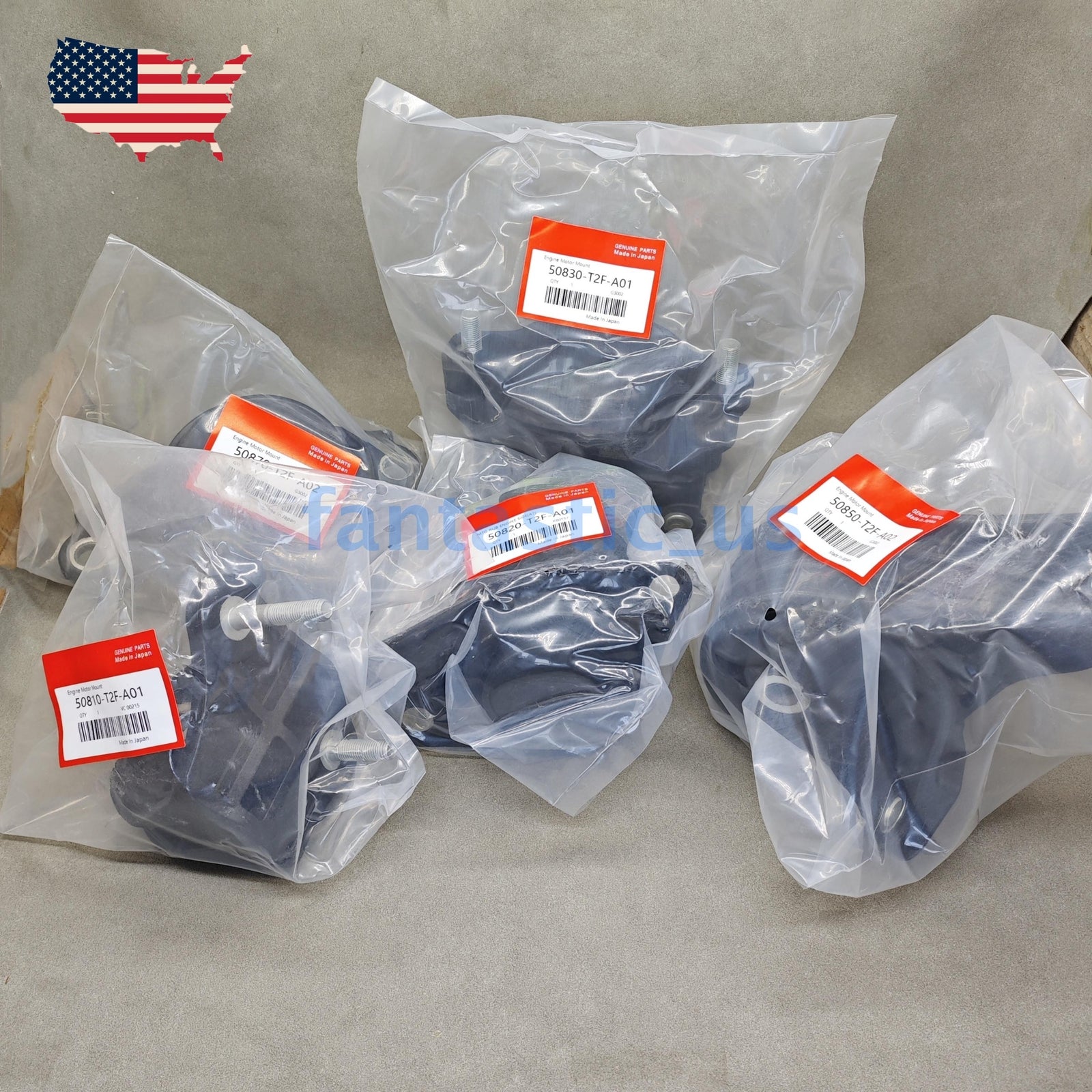 NEW 5X Engine Motor Trans Mount FIT for Honda Accord 2.4L 13-17 Auto Trans