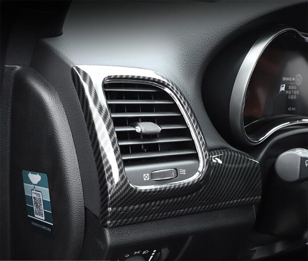 3Carbon Look Console Dashboard Panel Cover Trim for Jeep Grand Cherokee 2011-21