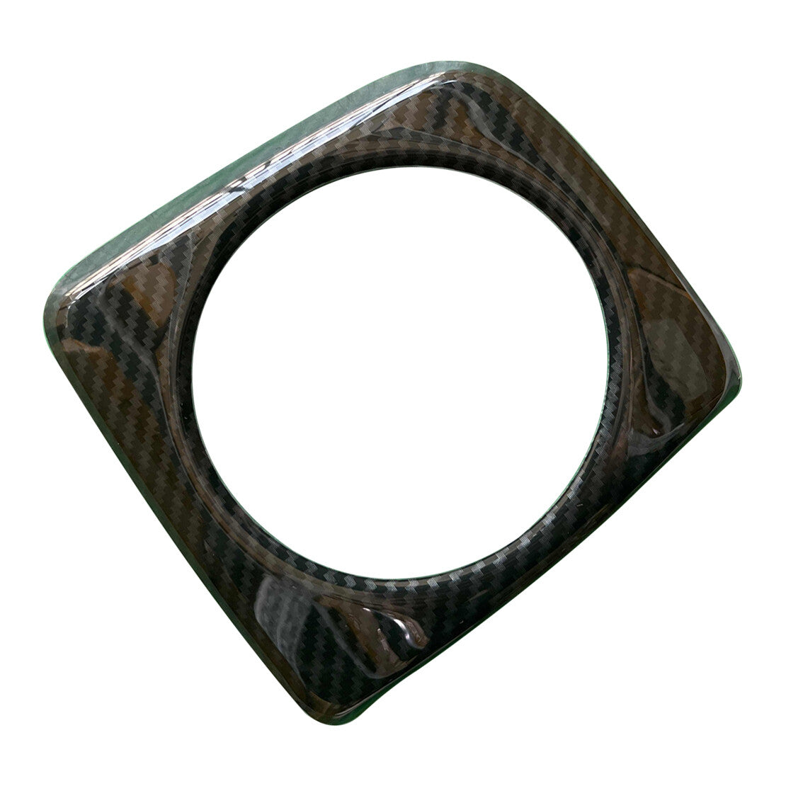 Carbon Fiber Style Console Gear Shift Panel Cover Trim Frame Fit for for Honda for Civic v