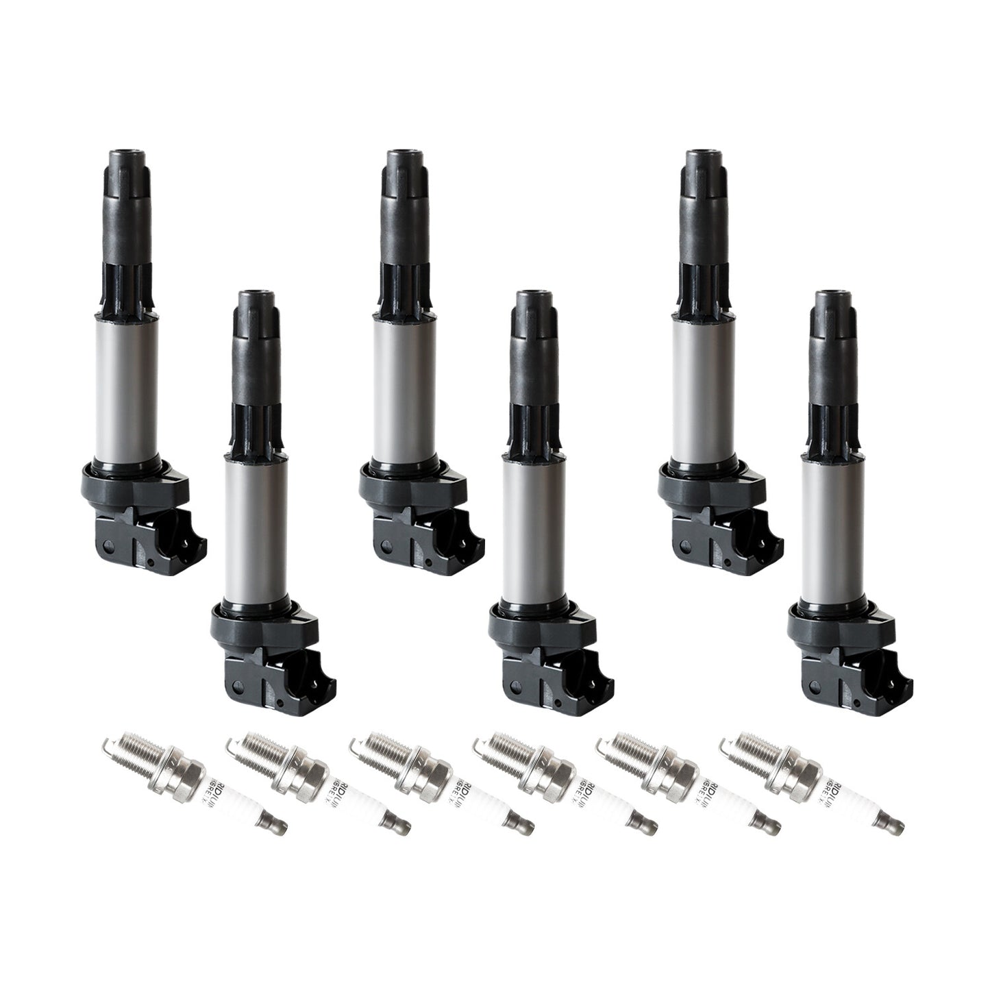 6X Ignition Coils + 6Pcs Spark Plugs set for BMW 328i 335i 525i 528i X5 X6 UF522