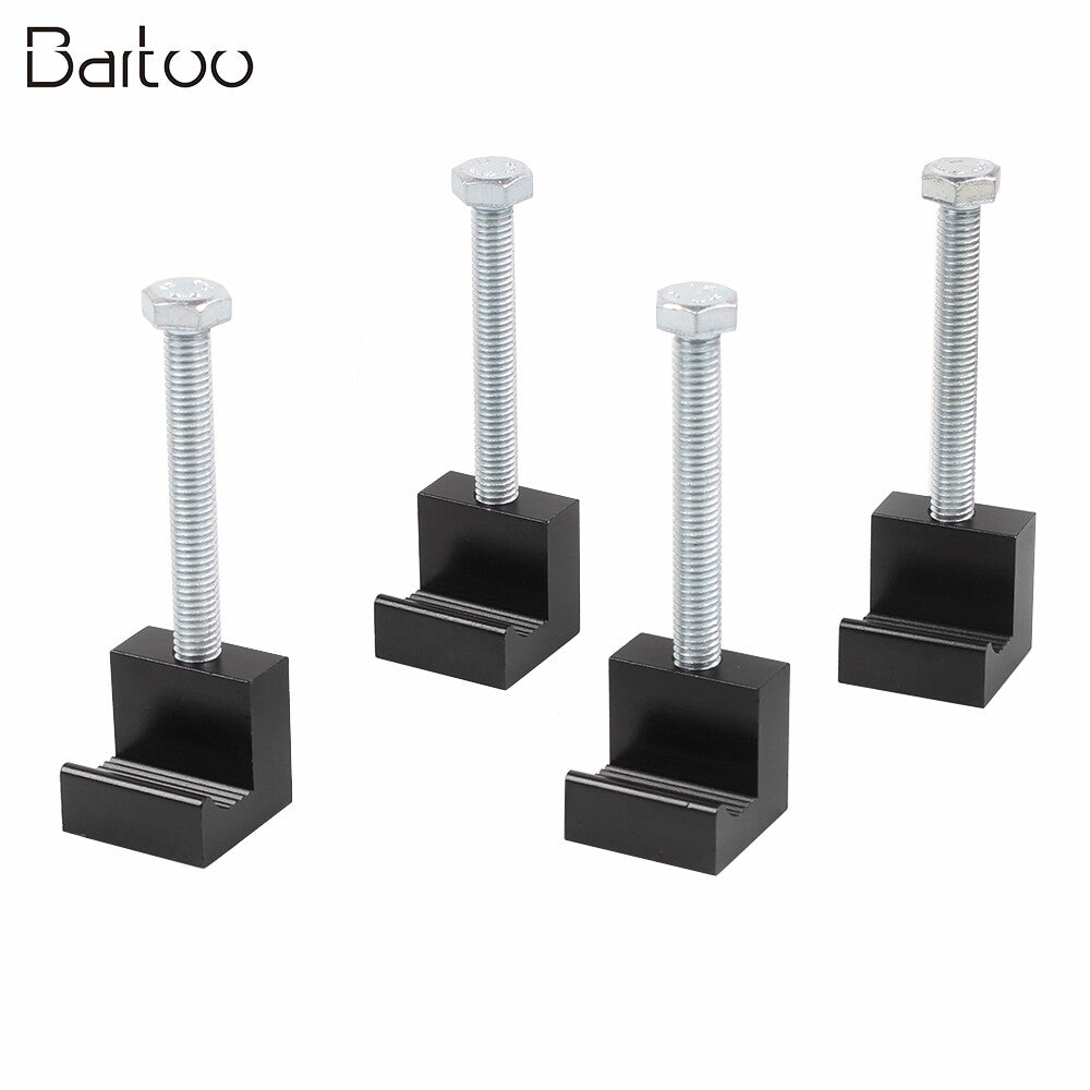 Aluminum Mounting Kit Parts Clamps for Pickup Truck Tool Box Tie Down 4PCS