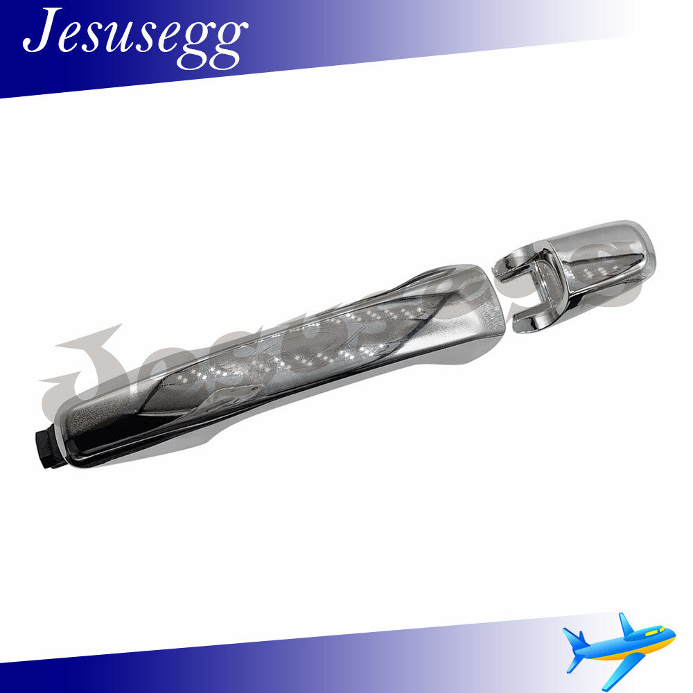 Fit For Explorer Edge Exterior Outside Door Handle Chrome RF LR RR Side Each