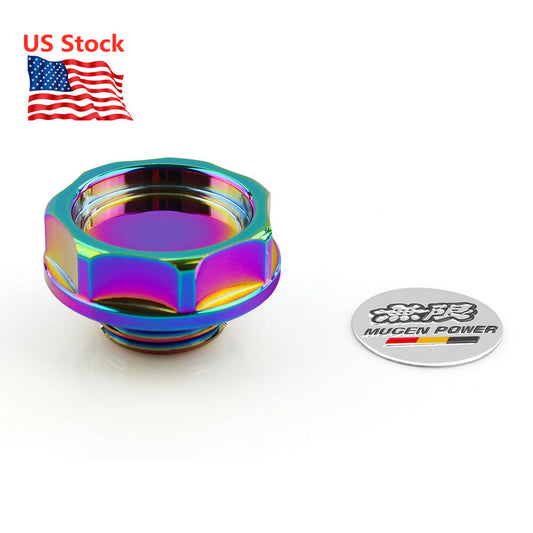US Aluminum Filler Cap Radiator Cap Cover Power Fuel Filler Tank Q