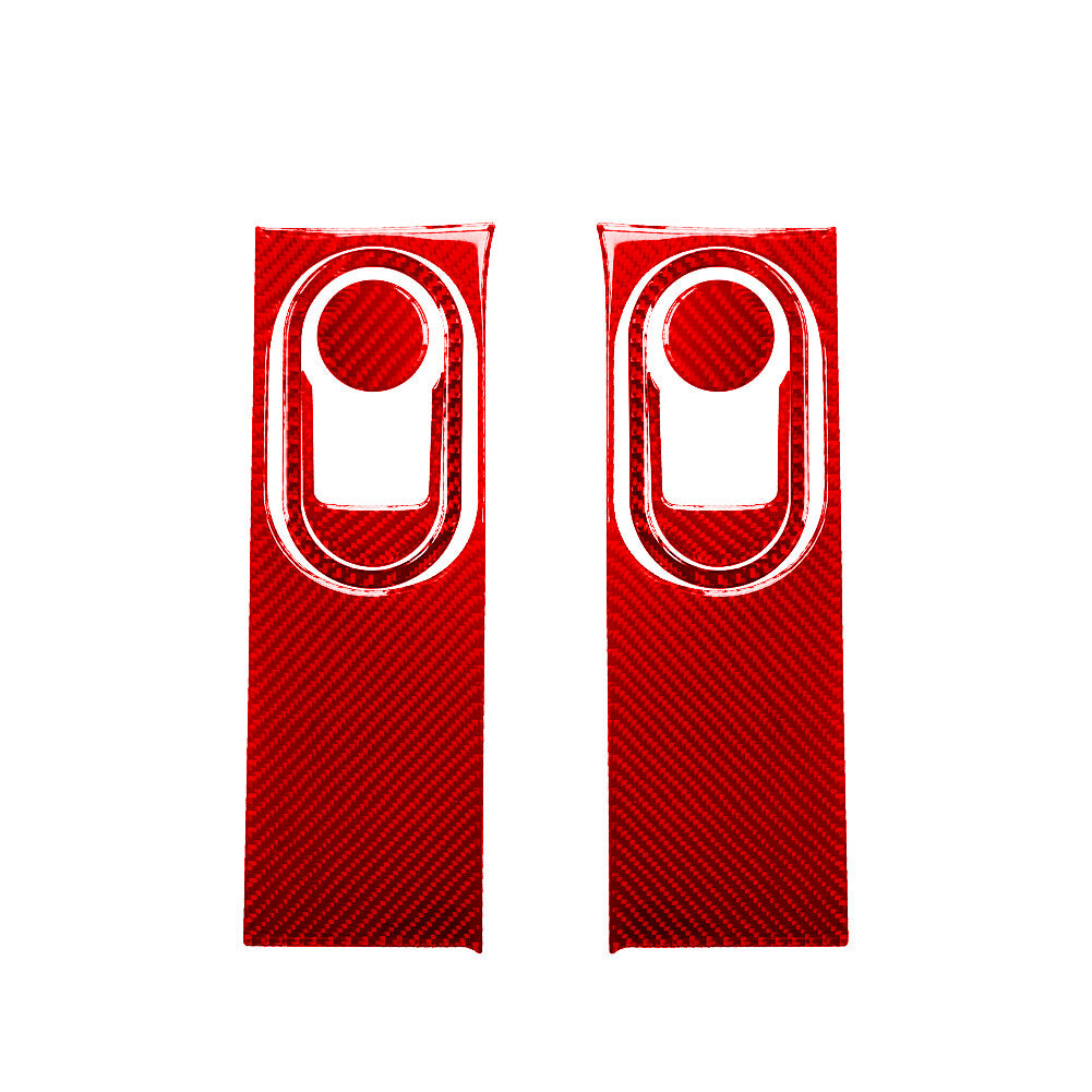 Red Central Control Frame Trim Cover For CLA 2014-2018/GLA 2015-18 v