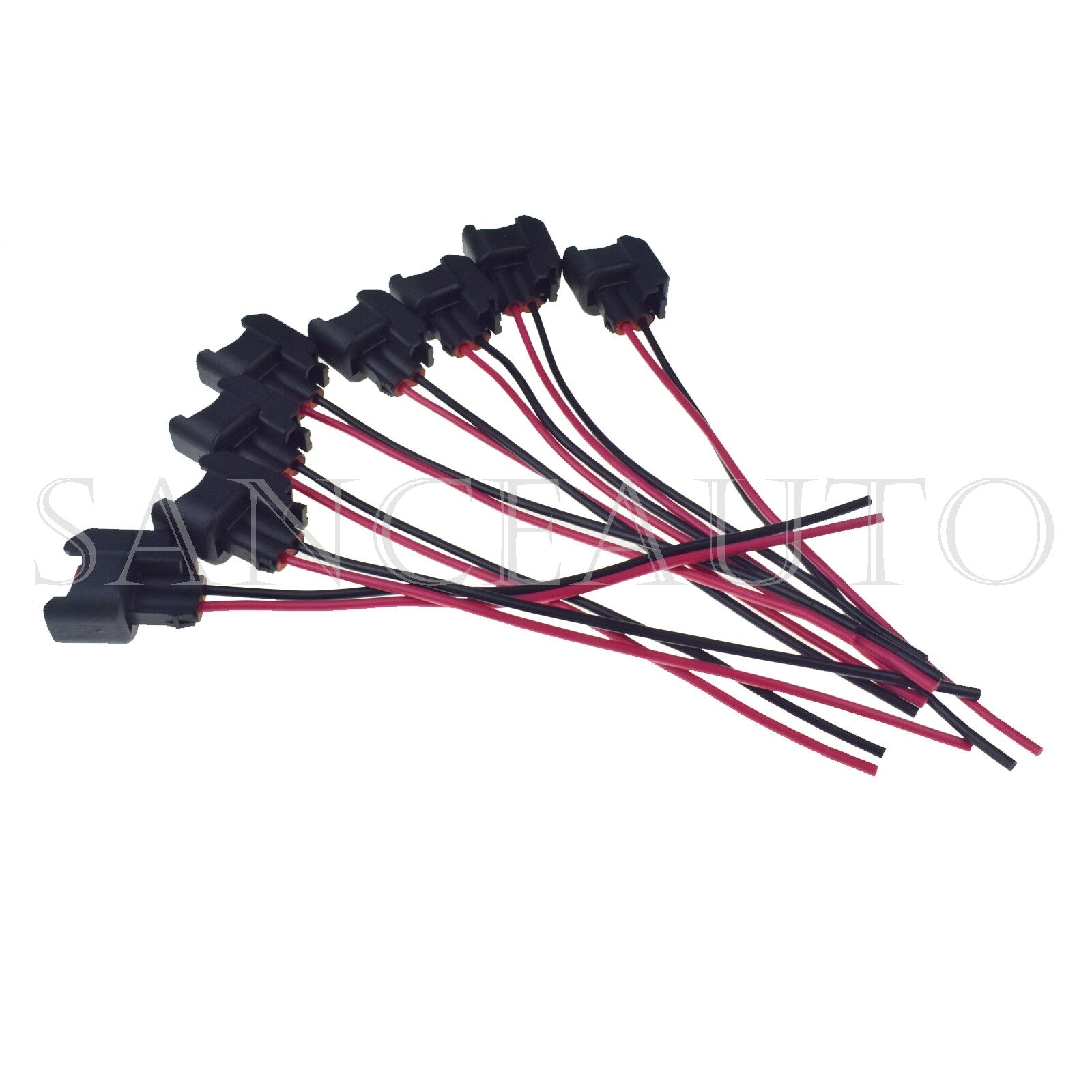 8PCS Fuel Injector Harness Connector Pigtail S824 S-824 1P1344 WPT-1051 PT2160 n