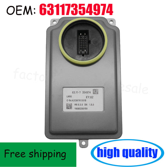 Full LED Modul Ballast Control Headlight For F01 F02 F03 F07 F10 F11 X5 2.0L n