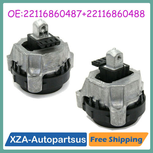 2PCS Left  Right Engine Mount Set Fit For 2017-2019 2.0L for BMW 530i / 530i xDrive Q