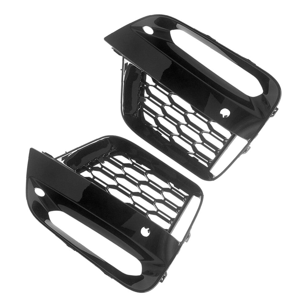 Fits For X3 G01 X4 G02 2X Front Left  Right Bumper Fog Light Grille Cover Q