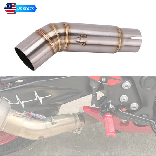 51mm Muffler for Suzuki GSXR 750 600 Motorcycle Exhausts Mid Link Pipe Slip On