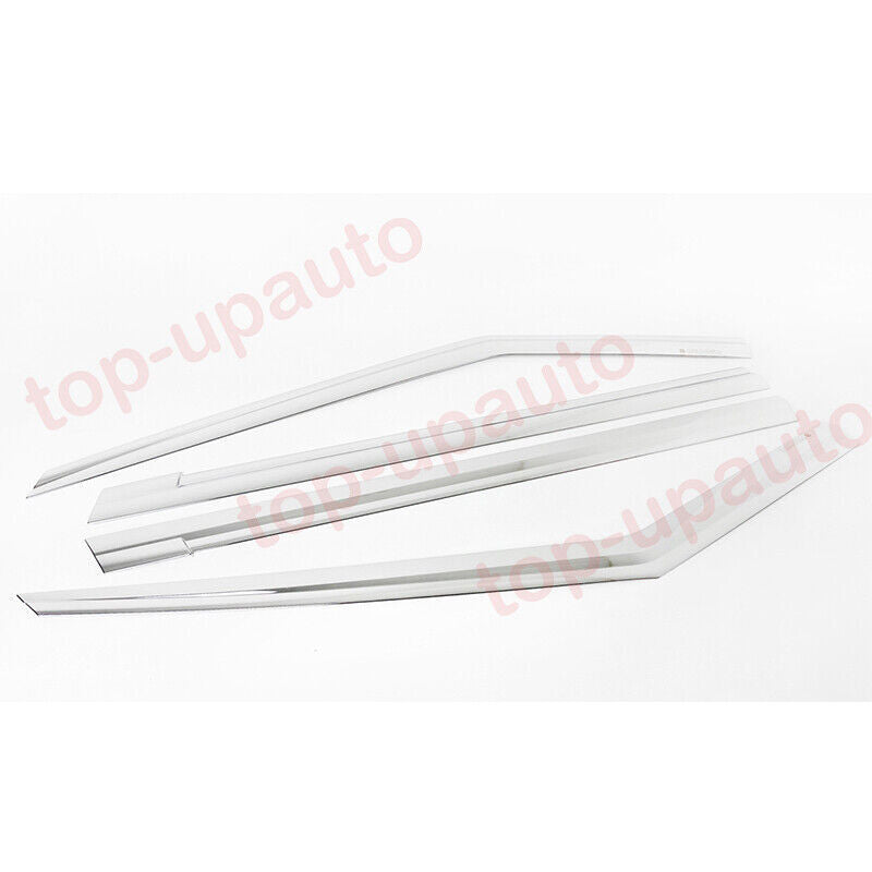 for Kia Carnival 2022-2024 Chrome Window Wind Visors Rain Guard Vent Deflectors