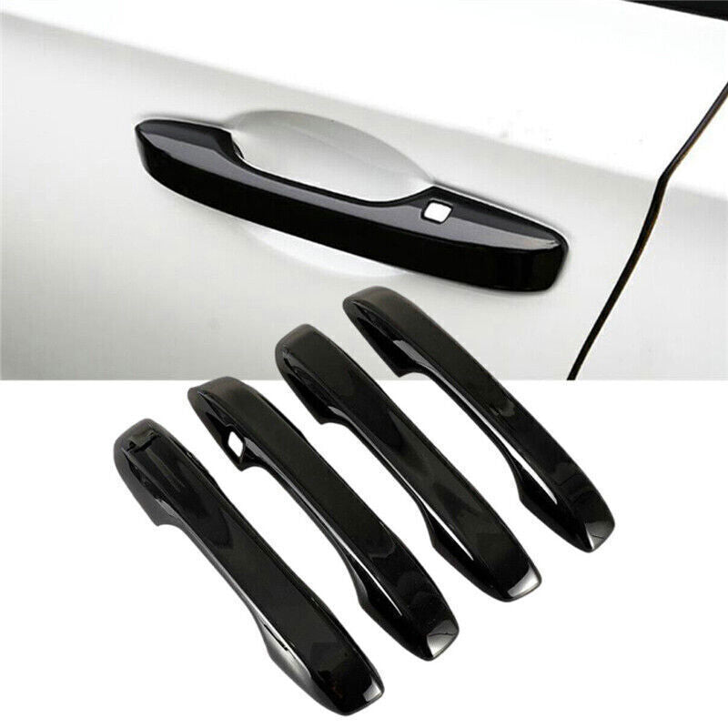 4X Gloss Black Exterior Door Handle Cover Trim for Honda Accord 2023-24 11th Gen