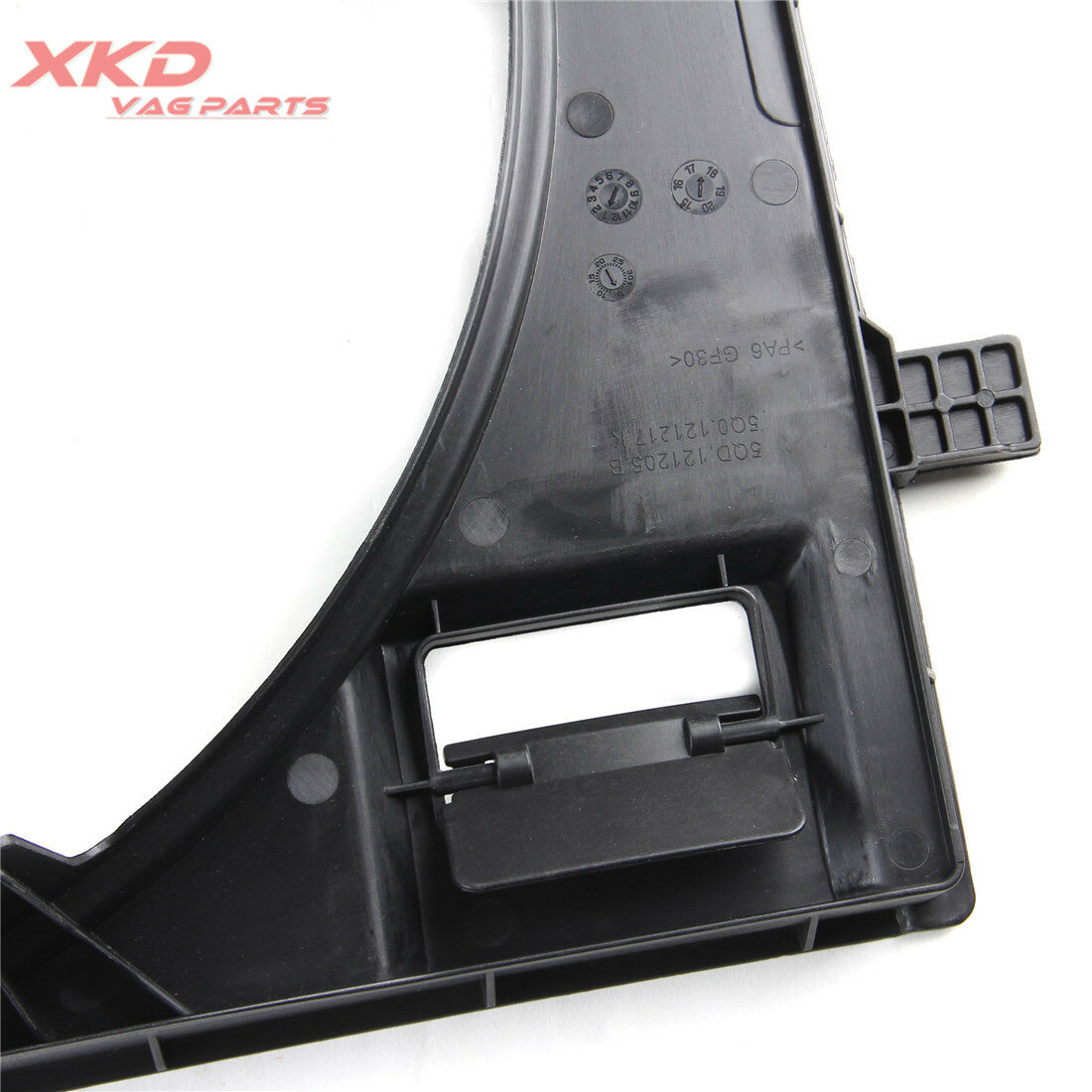 Radiator Cooling Fan Shroud Fit for VW for Golf 1.4T 103KW/110KW 5Q0121205D