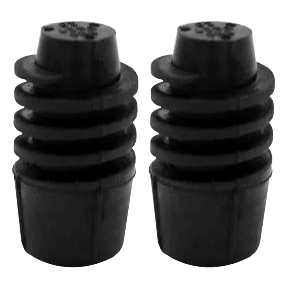 2pcs for Civic 1993-2015 CRZ 2013-2016 Hood Rubber Adjuster Bumper Cushion Black Q