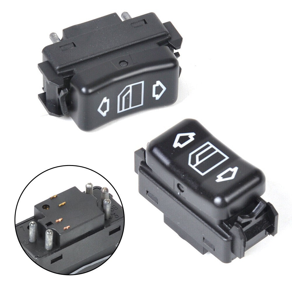 4x for MERCEDES W126 W201 CONSOLE POWER GLASS SWITCH 1248204510