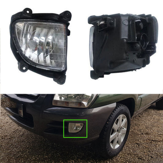 Front Bumper Fog Lamp 1 Pair for Kia Sportage 2.0L 2.7L 2005-2007 Left+Right