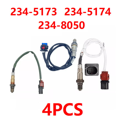 NEW 4X Fits 18-20 for Ford F-150 XL XLT 2.7L Turbo Up+Downstream Oxygen Sensor