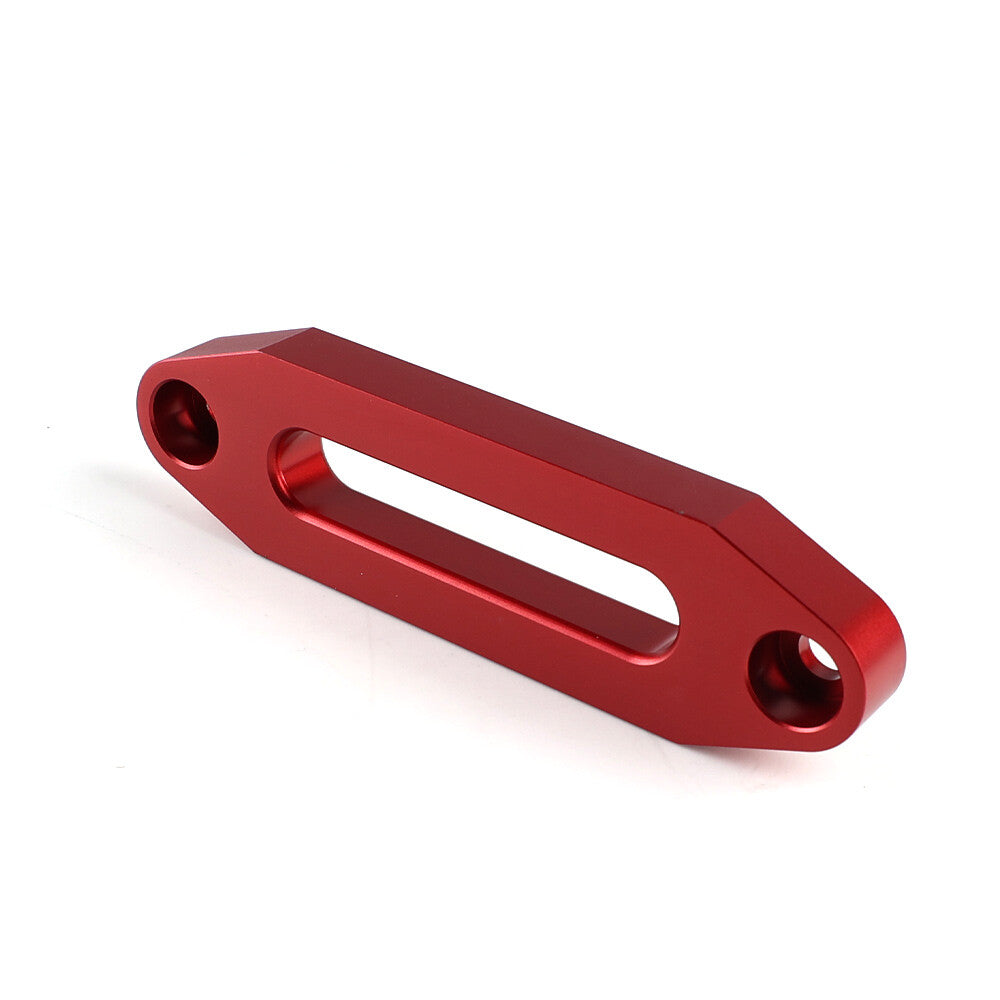 Hawse Fairlead for Synthetic Winch Rope Cable Lead Guide ATV Red Aluminum Q