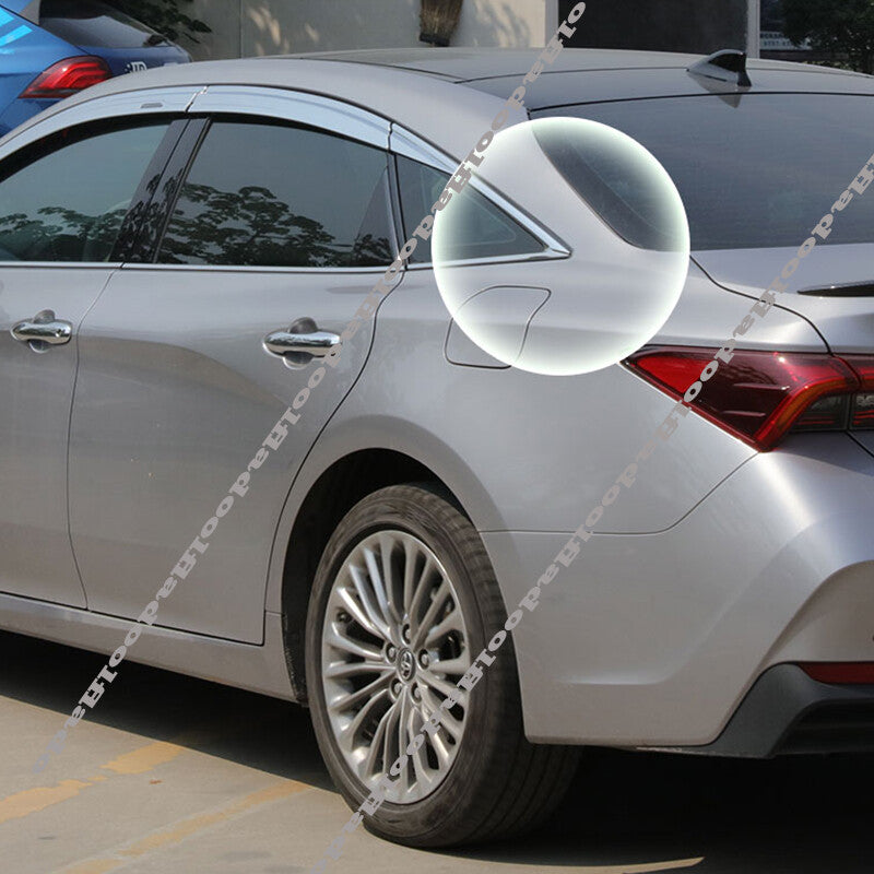 for Toyota for Avalon 2019-2022 Chrome Window Visors Sun Rain Guard Vent Deflectors