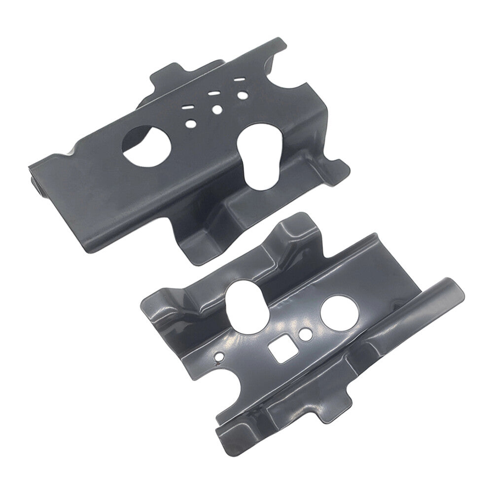 Pair Front Radiator Support Bracket Left Right for 2015-2019 for Ford for Mustang Black Q