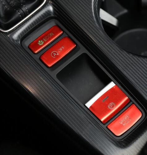 ABS carbon fiber steering wheel button cover decoration suitable for Corvette C8 2020-2023- v