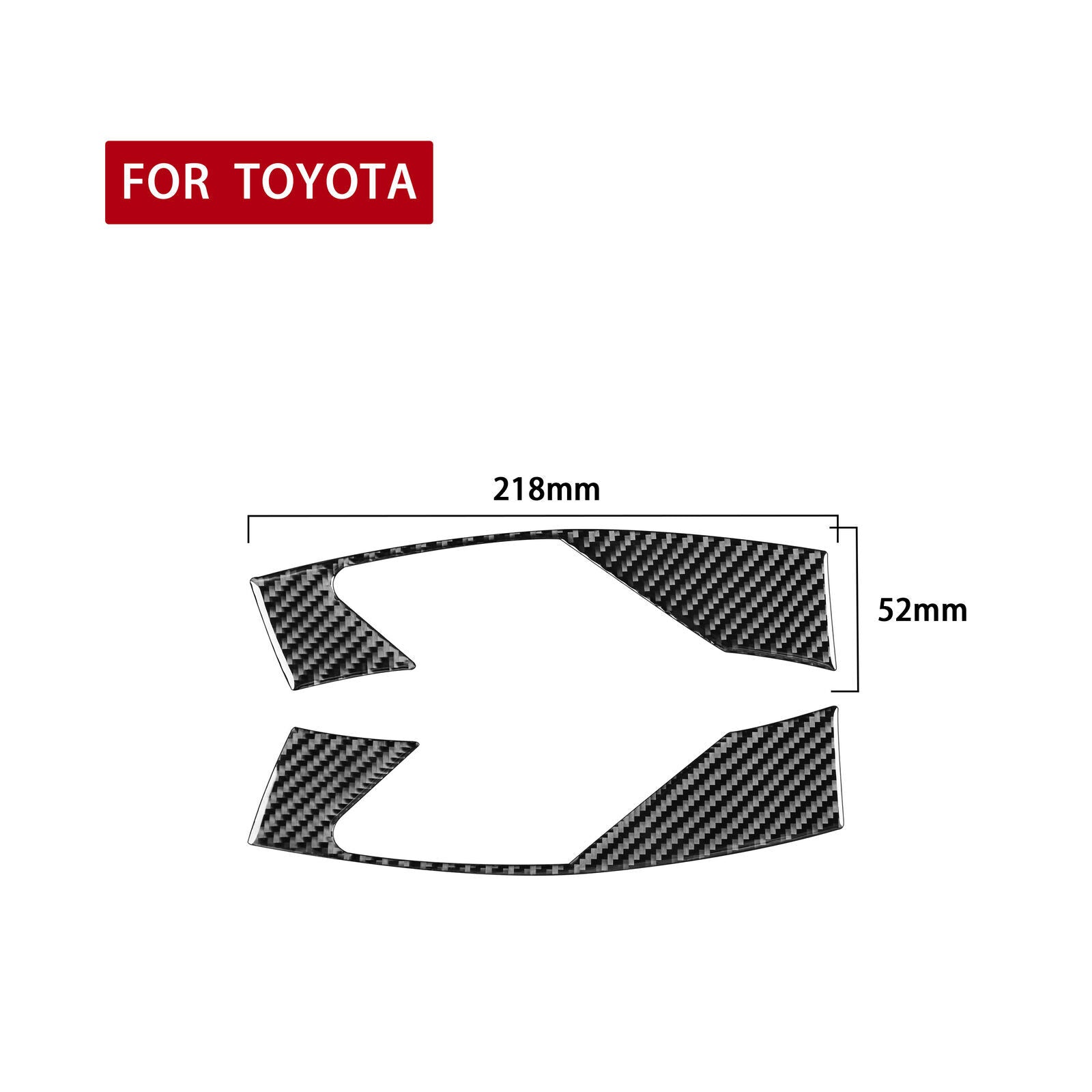 Carbon Fiber Radio With Navigation Panel Trim for Jetta Sedan 2011-14 v