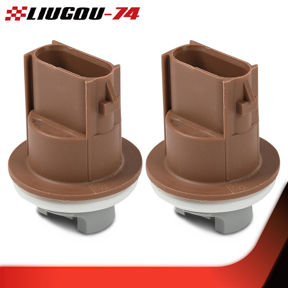 2-pack of bulb sockets suitable  for ford  headlights, parking lights, turn signals, brake lights, and taillights. Q