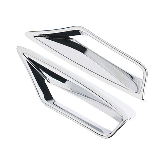 2 x Fog Lamp Covers Front Left  Right Chrome for 20-21 for Lexus RX300/RX350/RX450h